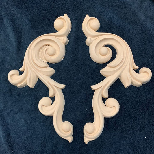 SCROLL - 1239 - SOLD AS A PAIR