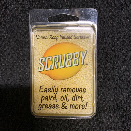 SCRUBBY SOAP - LEMON