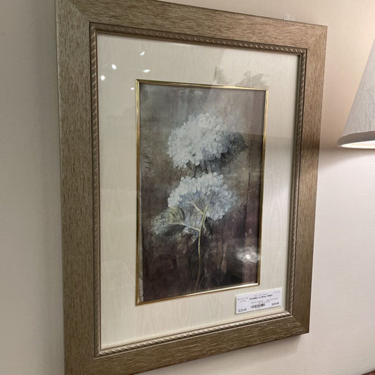 FRAMED FLORAL PRINT