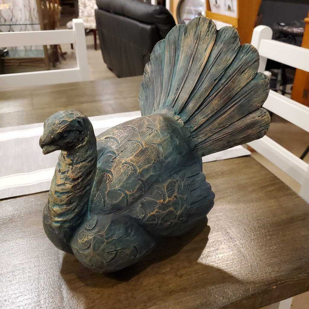 TEAL & GOLD TURKEY
