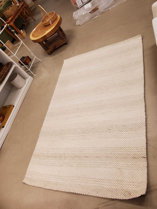 JOSSI HAND-KNOTTED WOOL/NYLON RUG