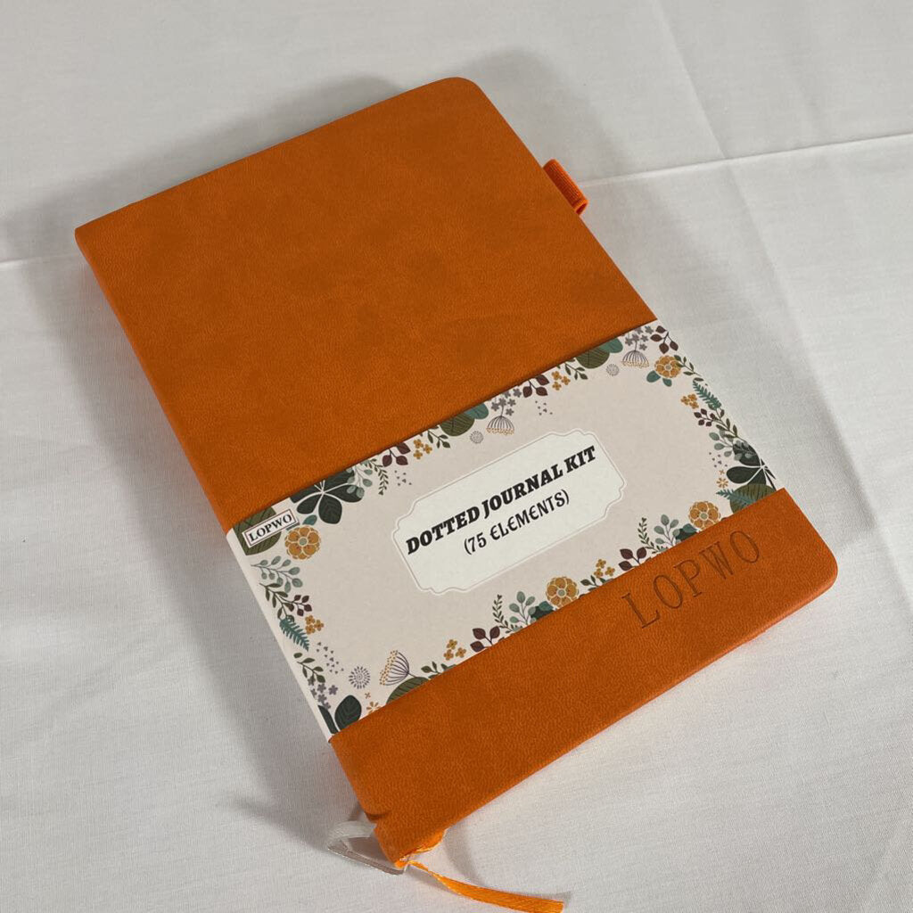 192 PAGE DOTTED JOURNAL - ORANGE