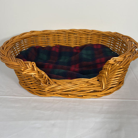 Pet Wicker Basket Small - Gently Used
