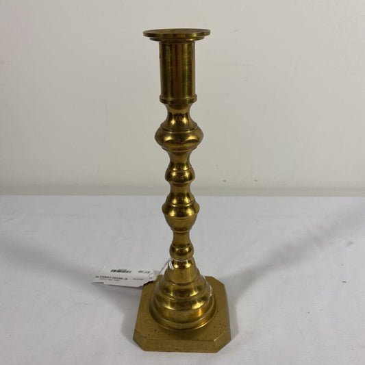 10" BRASS CANDLE HOLDER
