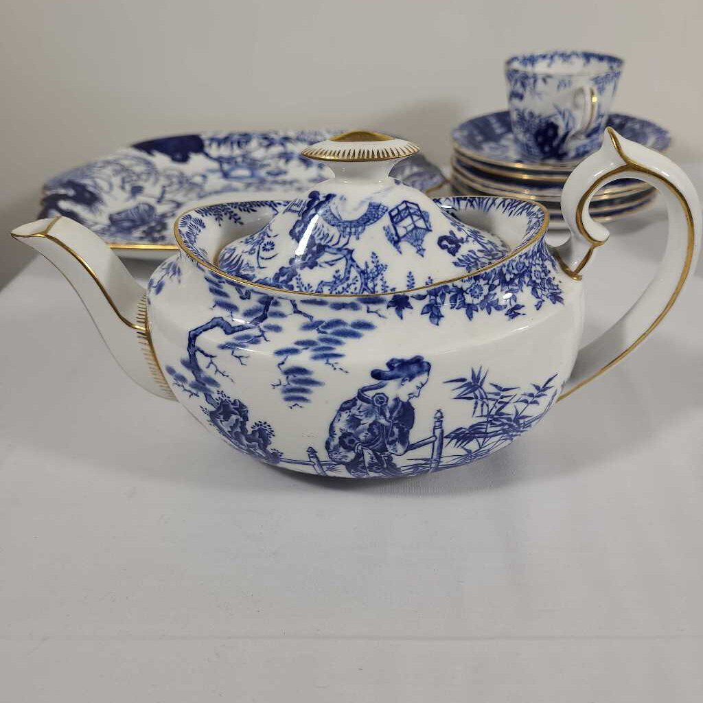S/18 ROYAL CROWN DERBY TEASET