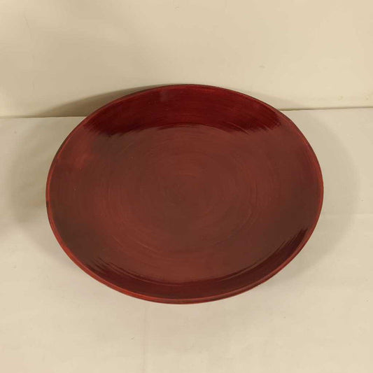RED DECORATIVE BOWL