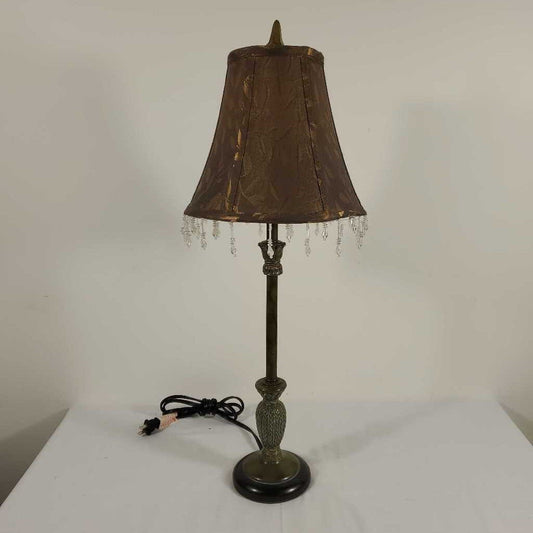 BEADED SHADE BUFFET LAMP