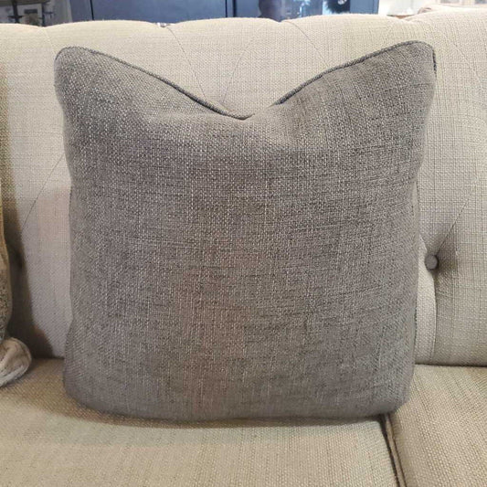 GREY 16" DOWN FILLED PILLOW