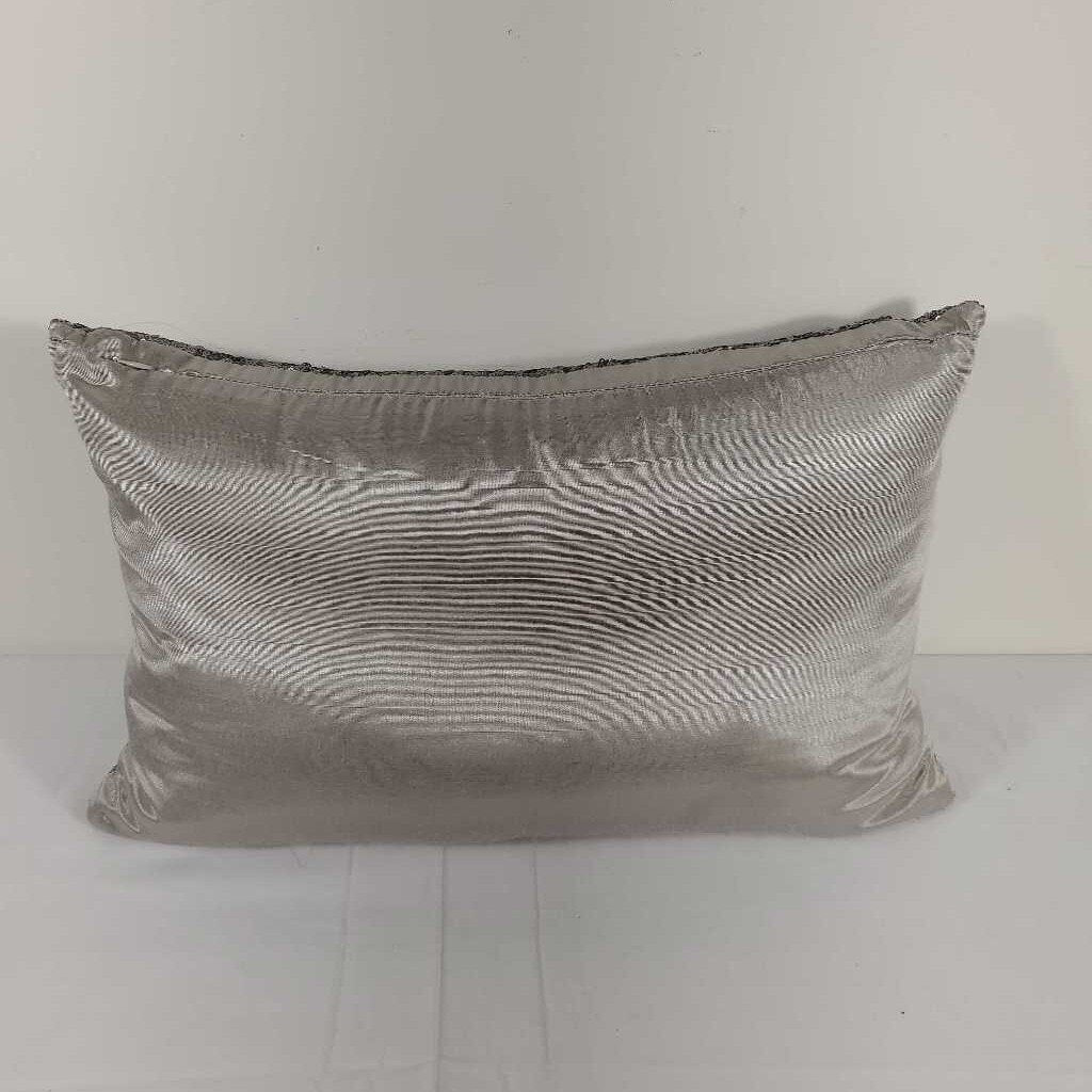 SILVER SEQUIN DOWN FILLED PILLOW