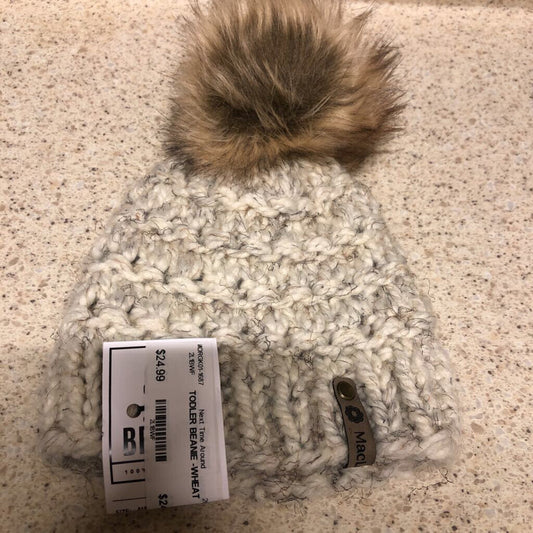 TODLER BEANIE -WHEAT